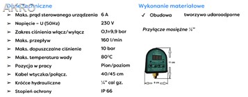 E-Press sterownik pompy